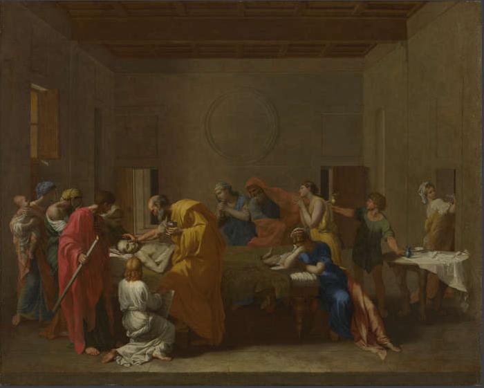 Nicolas Poussin Seven Sacraments Sweden oil painting art